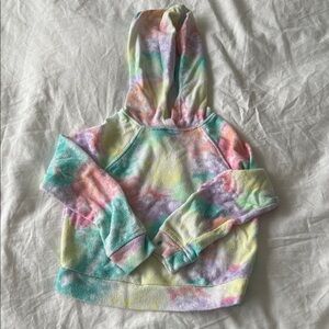 Colorful Kids Tie-Dye Hoodie